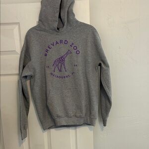 Brevard Zoo Gray Hoodie